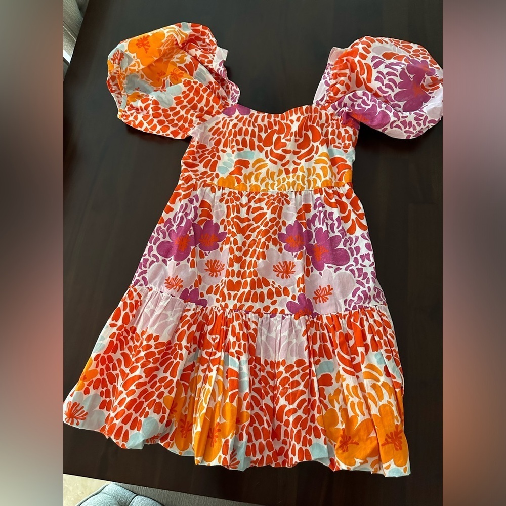 Oliphant TUCKERNUCK Bubble Skirt Mini, Antigua Orange (D6) - Picture 5 of 10